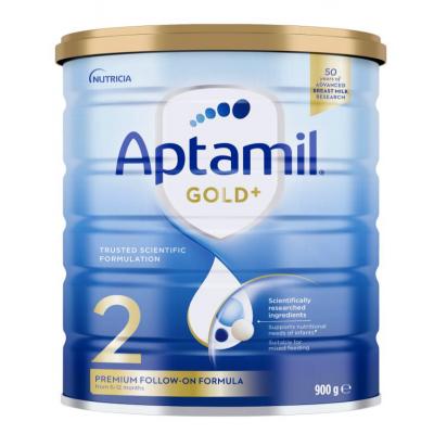 澳洲原装 Aptamil爱他美金装2段奶粉900g