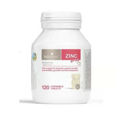 澳洲 bio island 儿童锌片 120粒