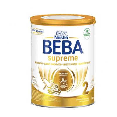 德国雀巢BEBA至尊版超高端婴幼儿奶粉2段800g