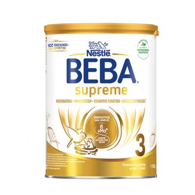 德国雀巢BEBA至尊版超高端婴幼儿奶粉3段830g