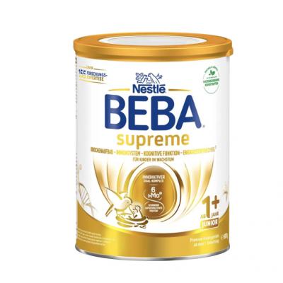 德国雀巢BEBA至尊版超高端婴幼儿奶粉1+段800g